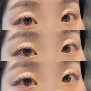 ミディアム パーマ キッズ ネイル マツエク・マツパ アイブロウ 𓊆ᶠᵉᵉʸ𓊇 ᶜᴴᴵᴴᴬᴿᵁのマツエク・マツパデザイン