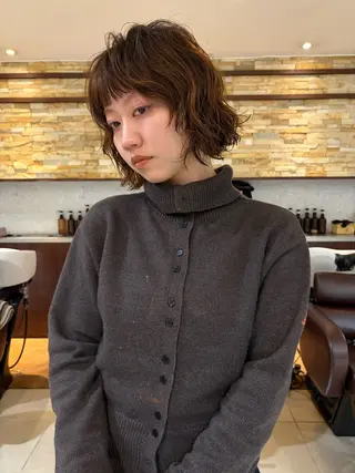 カラー FaB/ Yunaのヘアスタイル