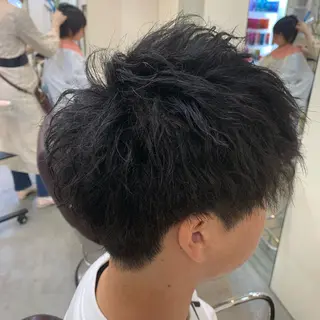 ショート パーマ メンズ AOI✩⡱ y2kネイルのネイルデザイン