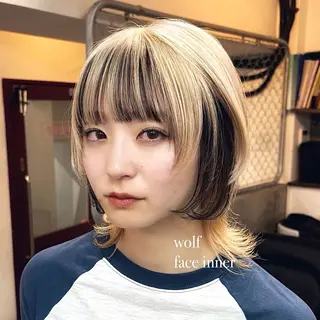 ショート カラー 🌈艶ハイトーン🌈 心を込めます🤝涼介のヘアスタイル