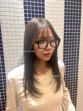 ロング カラー SUGAR / 沖野 りょうのヘアスタイル