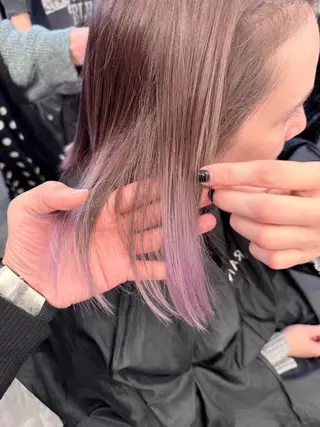 カラー Aujuaソムリエ komatsu✂︎のヘアスタイル