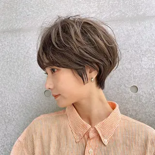 ショート 似合わせカット 🌈阿部辰洸🌈のヘアスタイル