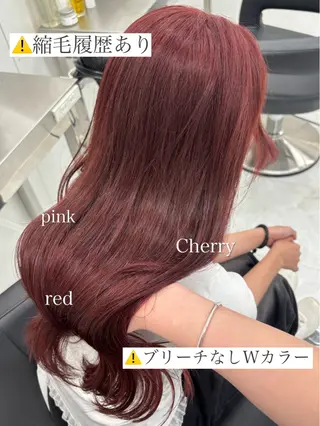 ロング Wカラー/暖色/べ ージュりく©︎🐝のヘアスタイル
