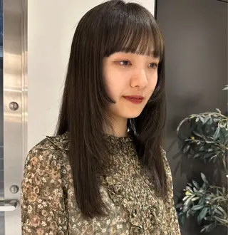 ロング ୨୧柔らかいカラー nozomi ୨୧のヘアスタイル