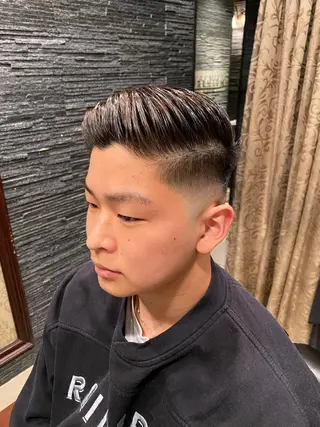 ショート メンズ 浅見 天翔のヘアスタイル