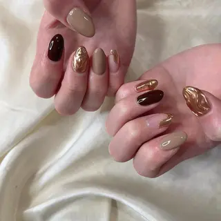 ネイル 西岡 杏のネイルデザイン