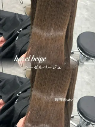 ロング カラー 上品モテヘア🩶 karen🩶のヘアスタイル