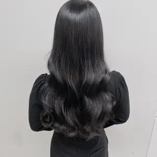 ロング カラー 🦋重くない暗髪🦋 Hana🦋のヘアスタイル