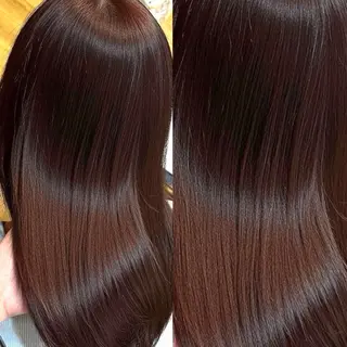 ロング カラー 👑髪質改善wカラー /ハイトーン/アユカのヘアスタイル