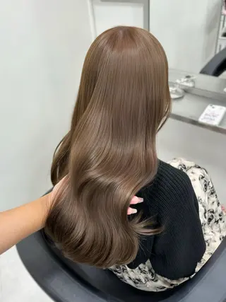 ロング カラー Beleza Era所属・韓国レイヤー/ 縮毛矯正🎀minaのヘアスタイル