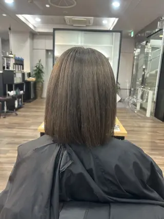 ミディアム カラー NAGINE /【bench】千葉のヘアスタイル