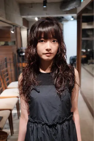 ロング カラー パーマ 【お洒落パーマ】 Elme　肥塚康汰郎のヘアスタイル