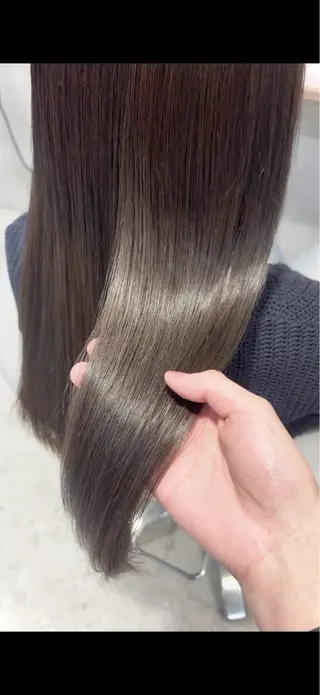 ロング 横山 翔のヘアスタイル