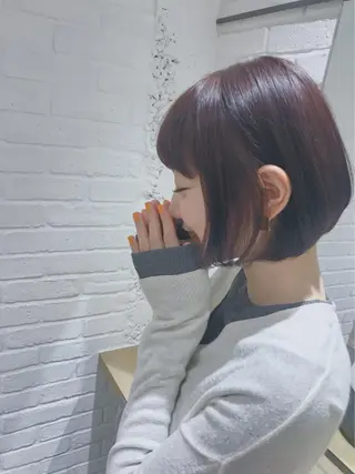 ショート カラー Fuuu《フゥ》所属・シノザキ シンゴのヘアスタイル