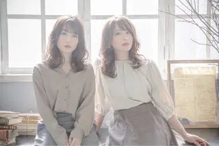 ロング カラー パーマ 髪質改善 川島　広大のヘアスタイル