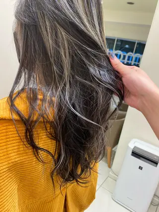 ロング カラー 髪質改善/白髪ぼかし レイヤー 🌱千咲季のヘアスタイル