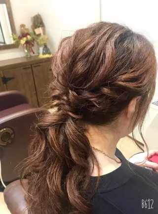 カラー hair works raptureのヘアスタイル