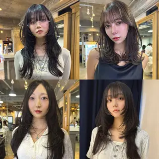 セミロング 松尾太樹 【pia】福岡美容室のヘアスタイル