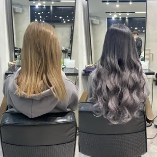 ロング カラー ヘアアレンジ ar+ ❤︎ maiのヘアスタイル