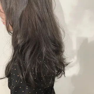 ロング カラー パーマ ヘアアレンジ 加藤 綾華のヘアスタイル