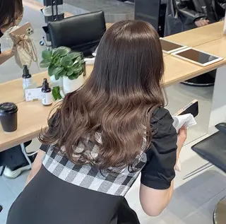 セミロング カラー ayumi / ミディアムトーンのヘアスタイル