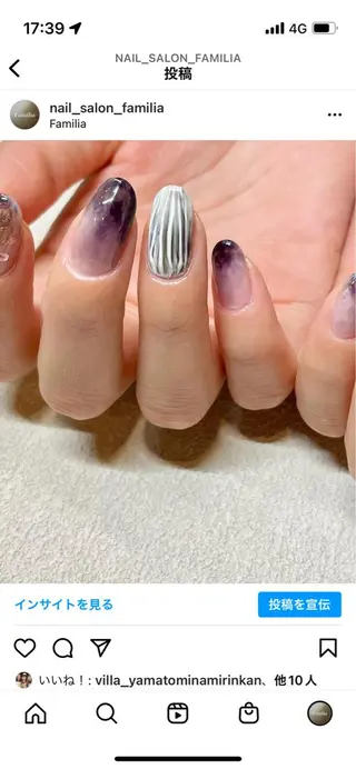 ネイル 小河 仁美のネイルデザイン