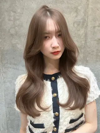 ロング カラー belle   表参道　terrace所属・抜きっぱなしブロンド /ハイトーン/カナタのヘアスタイル