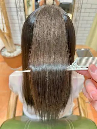 ロング カラー 石井 佑樹のヘアスタイル