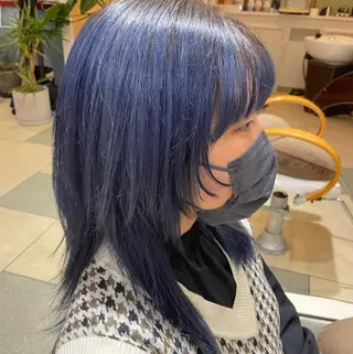 ミディアム カラー 【史上最高】口コミ No.1/ナツキのヘアスタイル