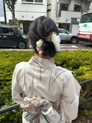 ヘアアレンジ レイヤー／マツエク 💋𝑨𝑵𝑵𝑨のヘアスタイル