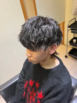 ミディアム パーマ メンズパーマ特化型 ✂️Yusuke✂️のヘアスタイル