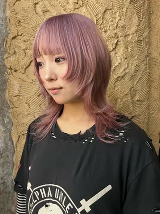 ロング カラー haco＋所属・圧倒的デザイン力 店長🎨RENAのヘアスタイル