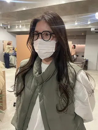 ロング カラー 表参道/赤み無し 透明感 colorのヘアスタイル