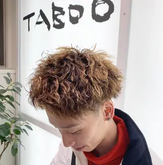 ショート パーマ メンズ 🔥Mackey🔥 メンズ特化型美容師のヘアスタイル