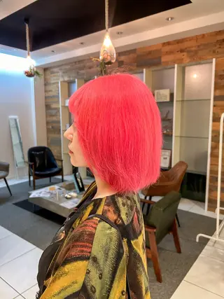 ショート カラー 髪質改善/ストレート パーマ長久手/ひかるのヘアスタイル