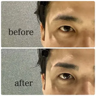 アイブロウ メンズ専用アイブロウサロンCREA所属・Fukunaga emiの眉毛・アイブロウイメージ