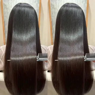 ロング KAEDE💖 縮毛矯正/艶カラーのヘアスタイル