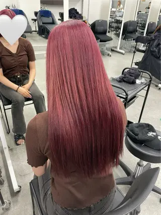 カラー 暖色ガーリーヘア🎀 MEARI🩰のヘアスタイル