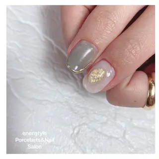 ミディアム ネイル 👑enen style👑のネイルデザイン