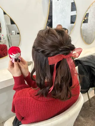 ヘアアレンジ elubylovis nanaseのヘアスタイル