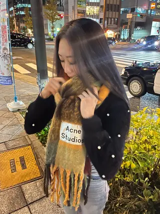 ロング カラー siki所属・SIKI yuuna レイヤーカット🪽のヘアスタイル