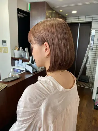 ミディアム ボブ指名No.1🌞 オガタのヘアスタイル