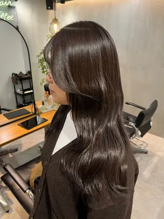 ロング STAND By HAIR&Coffee所属・🤎透明感ツヤカラー Chinatsu🤎のヘアスタイル