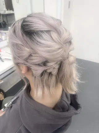 ショート カラー カットモデル募 集🩵AYAKA🩵のヘアスタイル