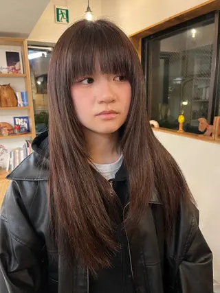 ロング カラー DENALI HAIR所属・宇野澤 銘のヘアスタイル