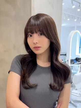 セミロング 髪質改善/艶髪 MINAMIのヘアスタイル