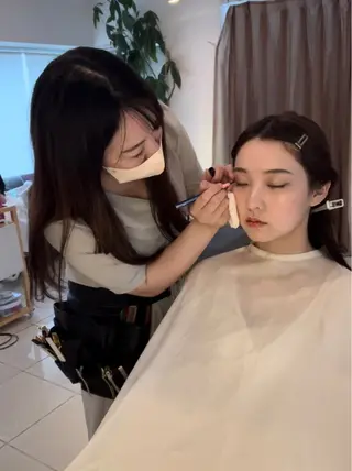 大人可愛いヘアメイク 💋🧚‍♀️しずかのヘアスタイル