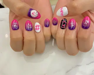 ネイル 安藤 彩乃のネイルデザイン