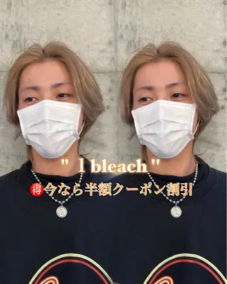 カラー ❤️ブリーチ/暖色/ 韓国レイヤー/優希のヘアスタイル